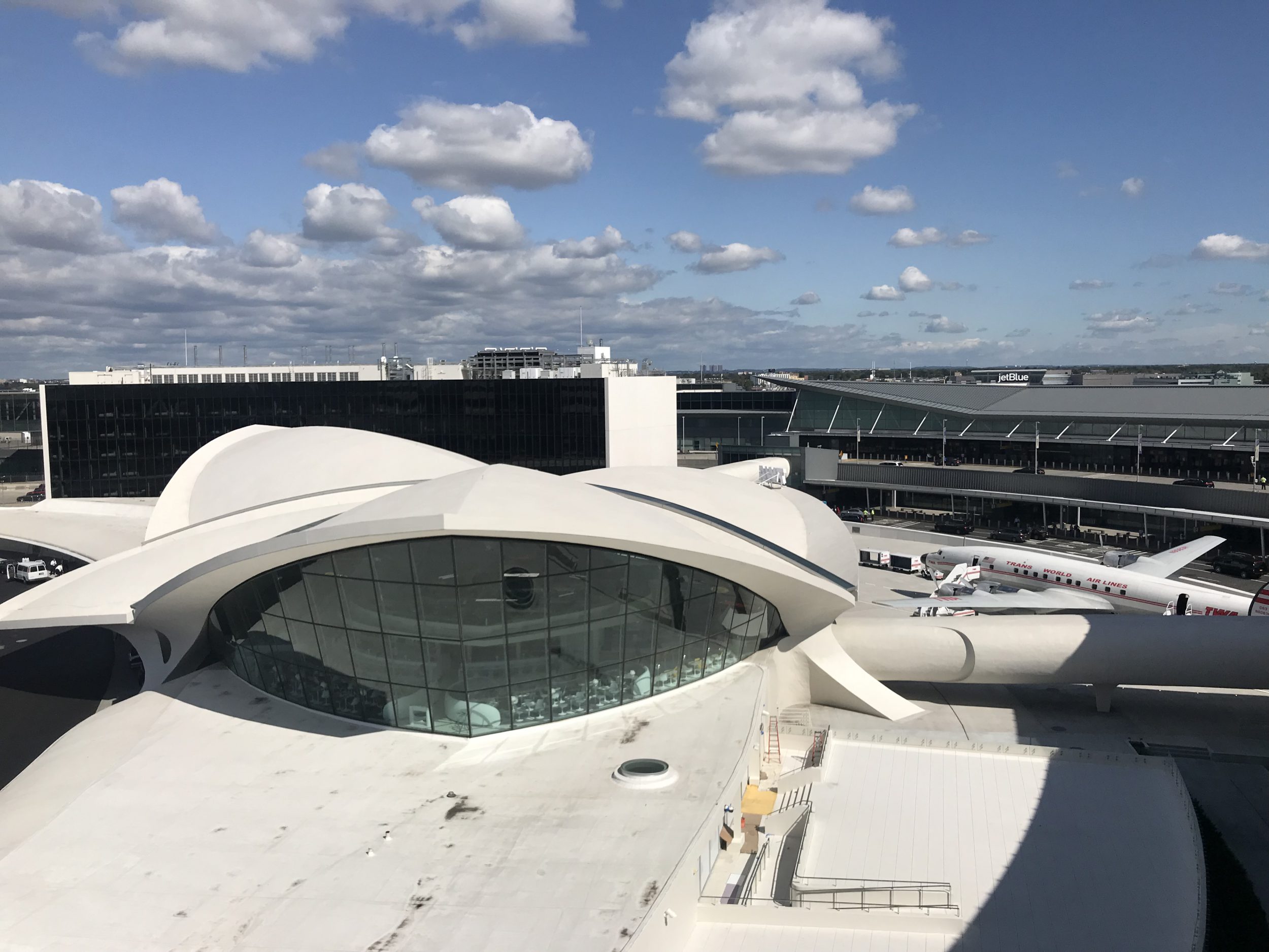 JFK Aiport TWA Hotel Above View